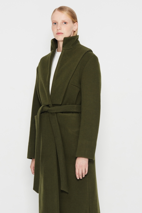 FINE DYNAMICS COAT KHAKI