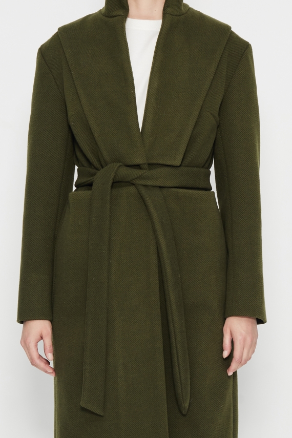 FINE DYNAMICS COAT KHAKI
