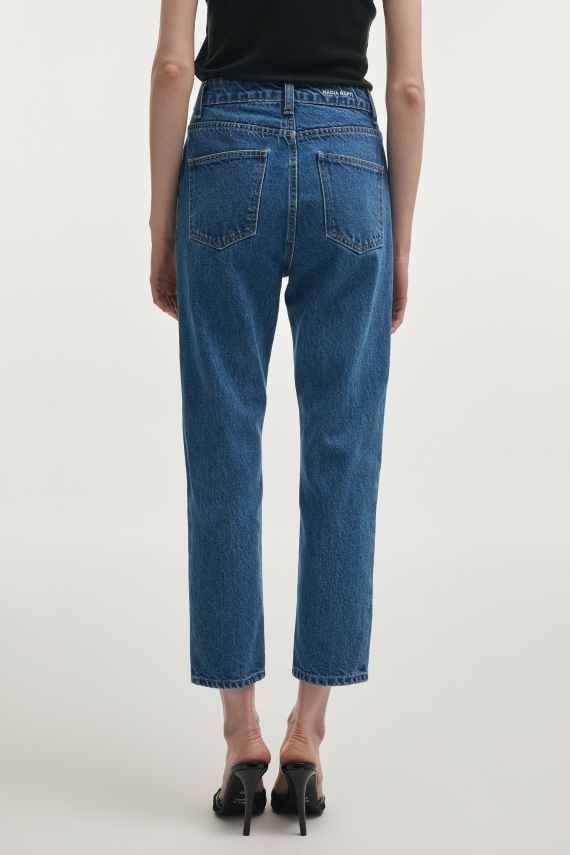 INDIGO DENIM TROUSERS