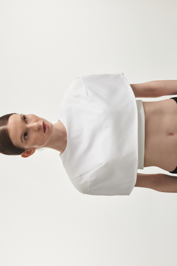 LETICIA CAPE TOP WHITE
