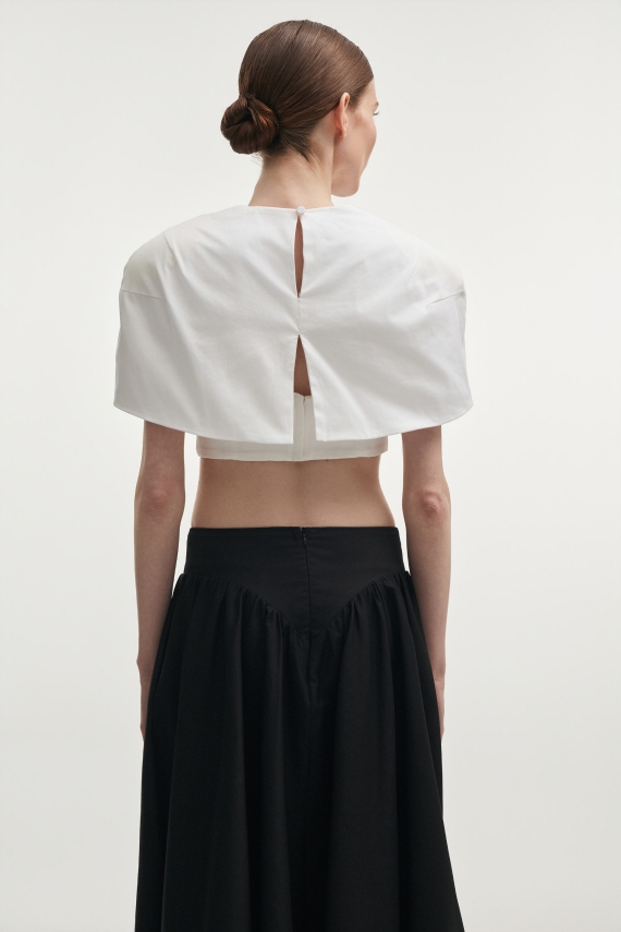 LETICIA CAPE TOP WHITE