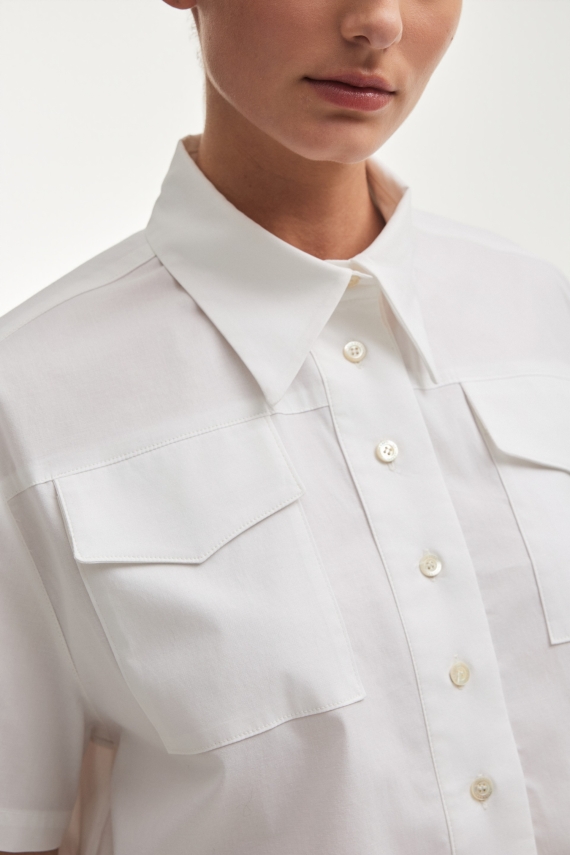 STILL LIFE SHIRT WHITE