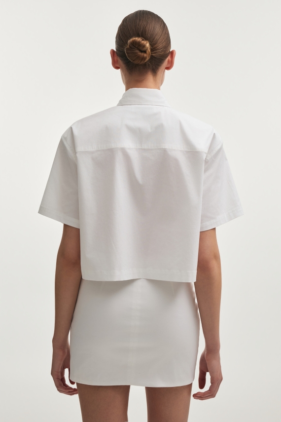 STILL LIFE SHIRT WHITE