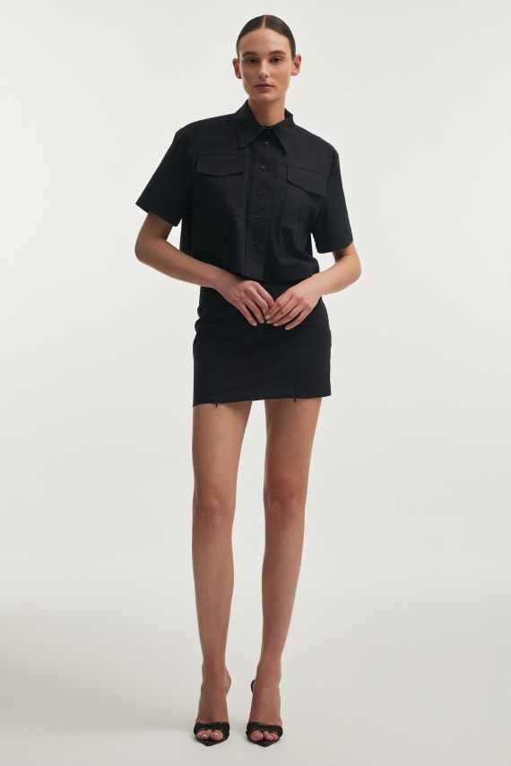 STILL LIFE SHIRT BLACK