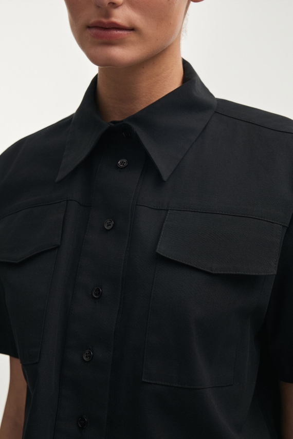 STILL LIFE SHIRT BLACK