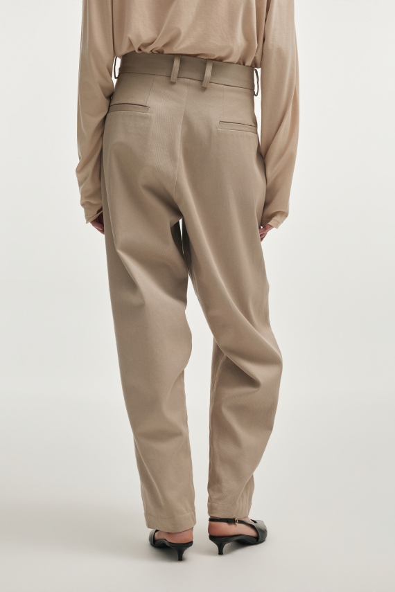 MUSE TROUSERS GREIGE
