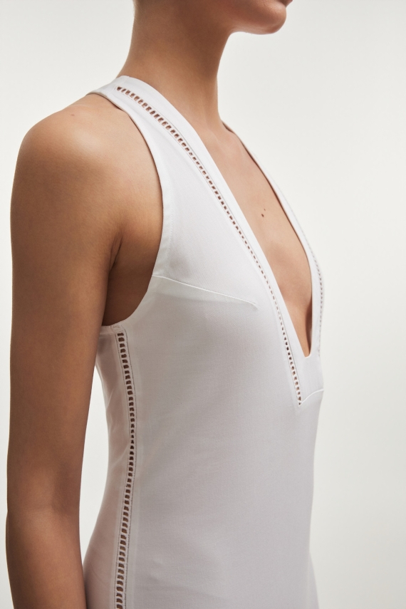 DAMA DRESS WHITE