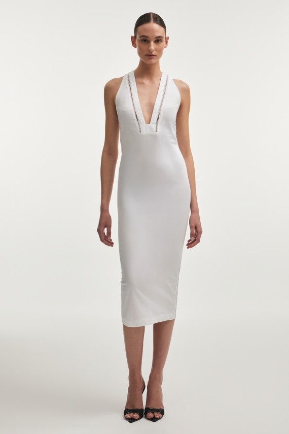 DAMA DRESS WHITE