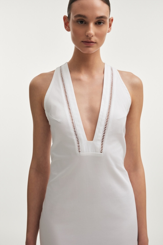 DAMA DRESS WHITE