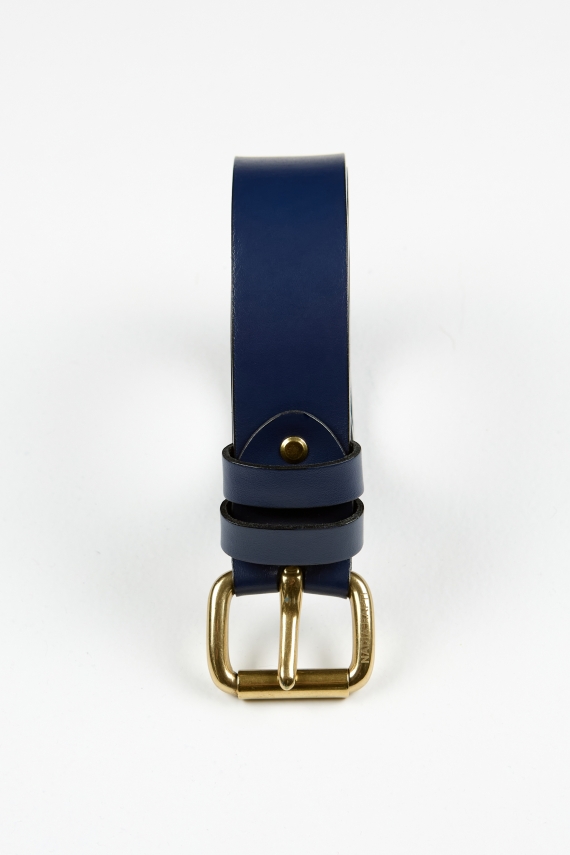 GLOBE LEATHER BELT