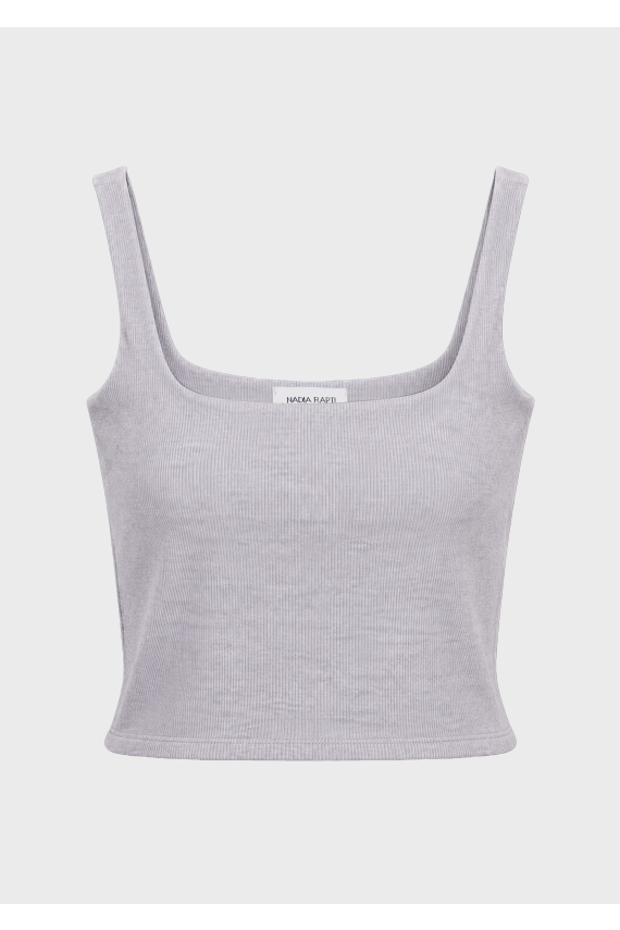BITE TOP GREY MELANGE