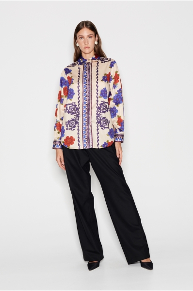 FLORAL FICTION SHIRT
