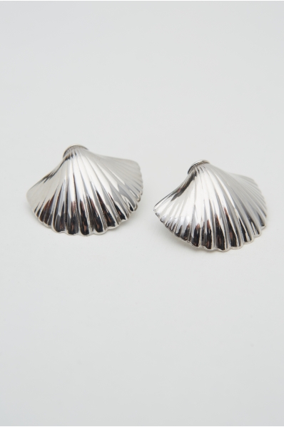 OCEAN'S PEARLS SILVER EARRINGS