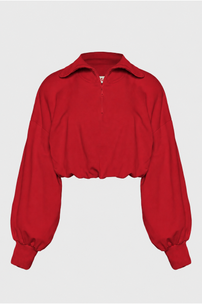 ZEN BLOUSE RED