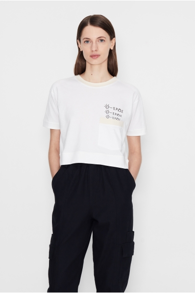 EROS OF THEROS CROP T-SHIRT 