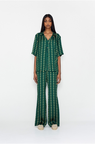 COTE DE FLEUR PANTS GREEN