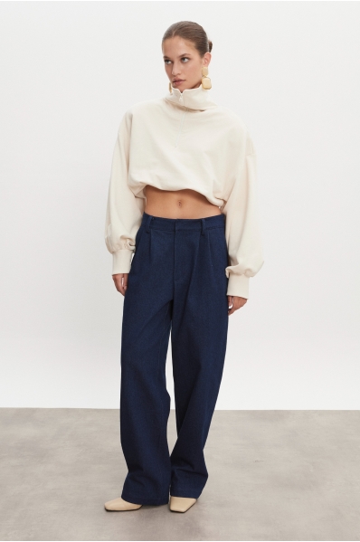 AMERICA DENIM TROUSERS DARK BLUE