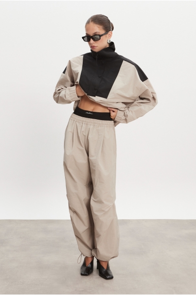 PAOLO TRACKPANTS GREIGE
