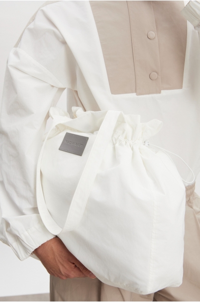 PAOLO TOTE BAG WHITE