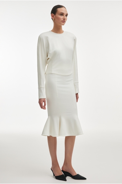 FLEUR TOP WHITE
