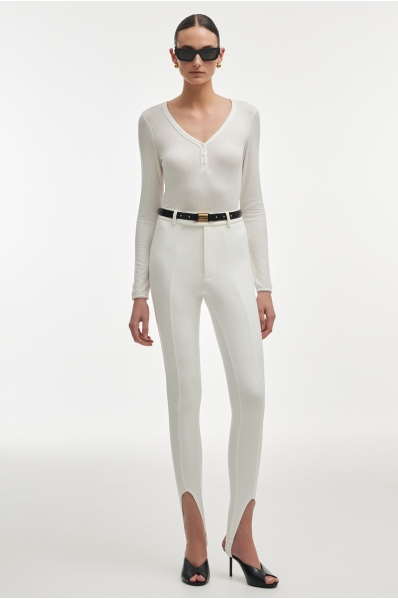 FLEUR LEGGINGS WHITE 