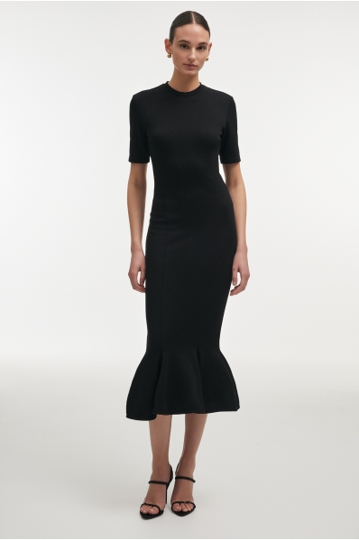 FLEUR DRESS BLACK