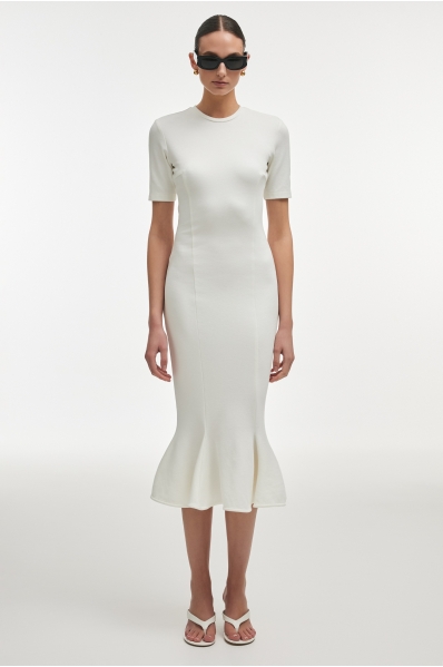 FLEUR DRESS WHITE