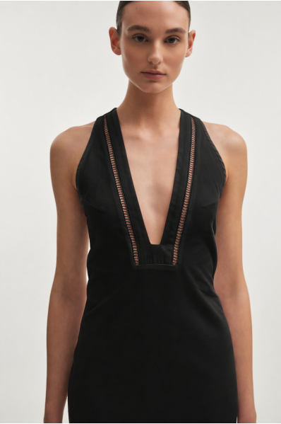 DAMA DRESS BLACK