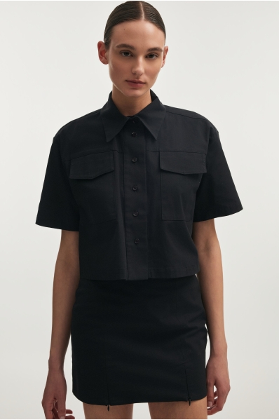 STILL LIFE SHIRT BLACK